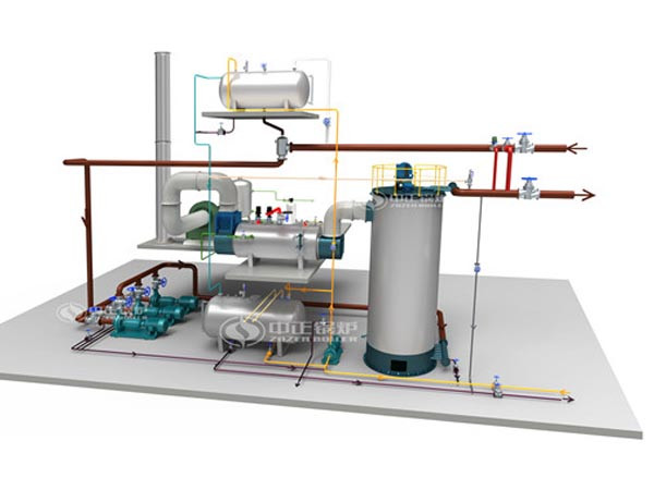 18000KW(1500万大卡)25吨燃气熔盐炉