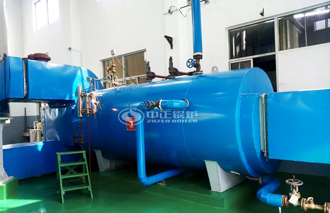 内蒙古自治区1200万大卡立式导热油锅炉项目
