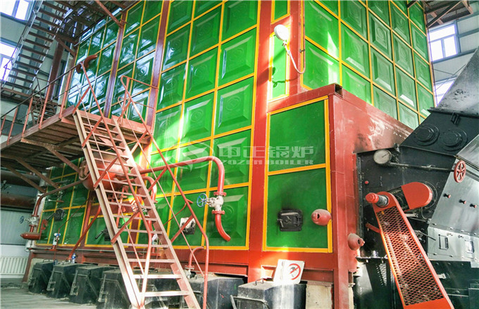 新疆哈密29MW链条炉排燃煤热水锅炉项目