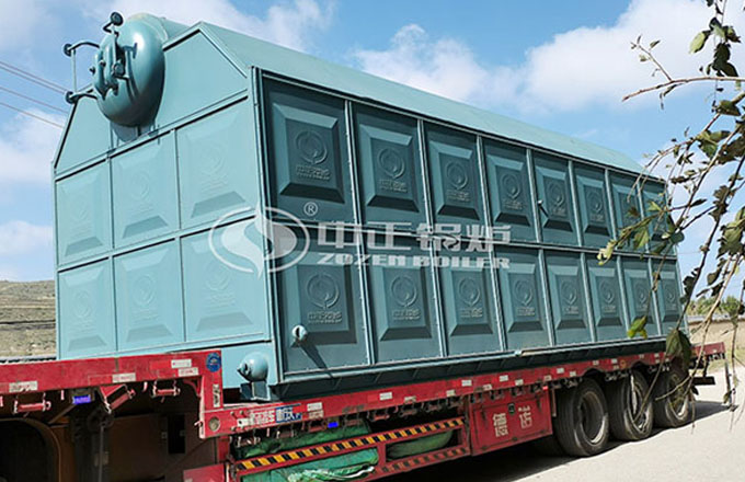 宁夏西吉县20吨环保型链条炉排水管蒸汽锅炉项目